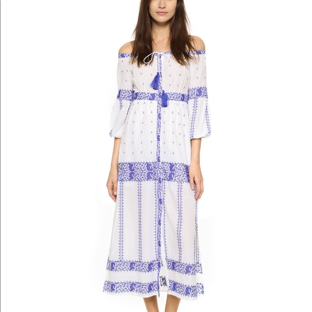 Bardot Santorini Off Shoulder Dress 4